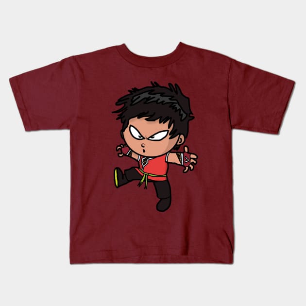 Shang Chi v2 Kids T-Shirt by danodude